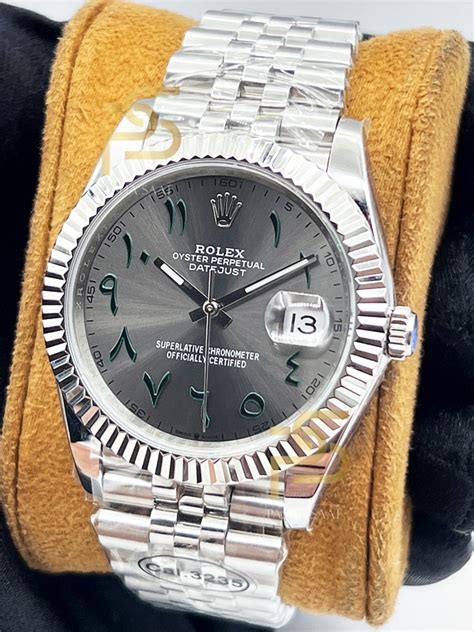 arabic wimbledon dial rolex